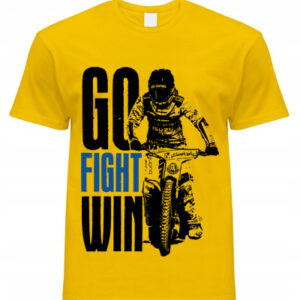 Koszulka "WSZYSCY NA ŻÓŁTO" - GO FIGHT WIN!!!